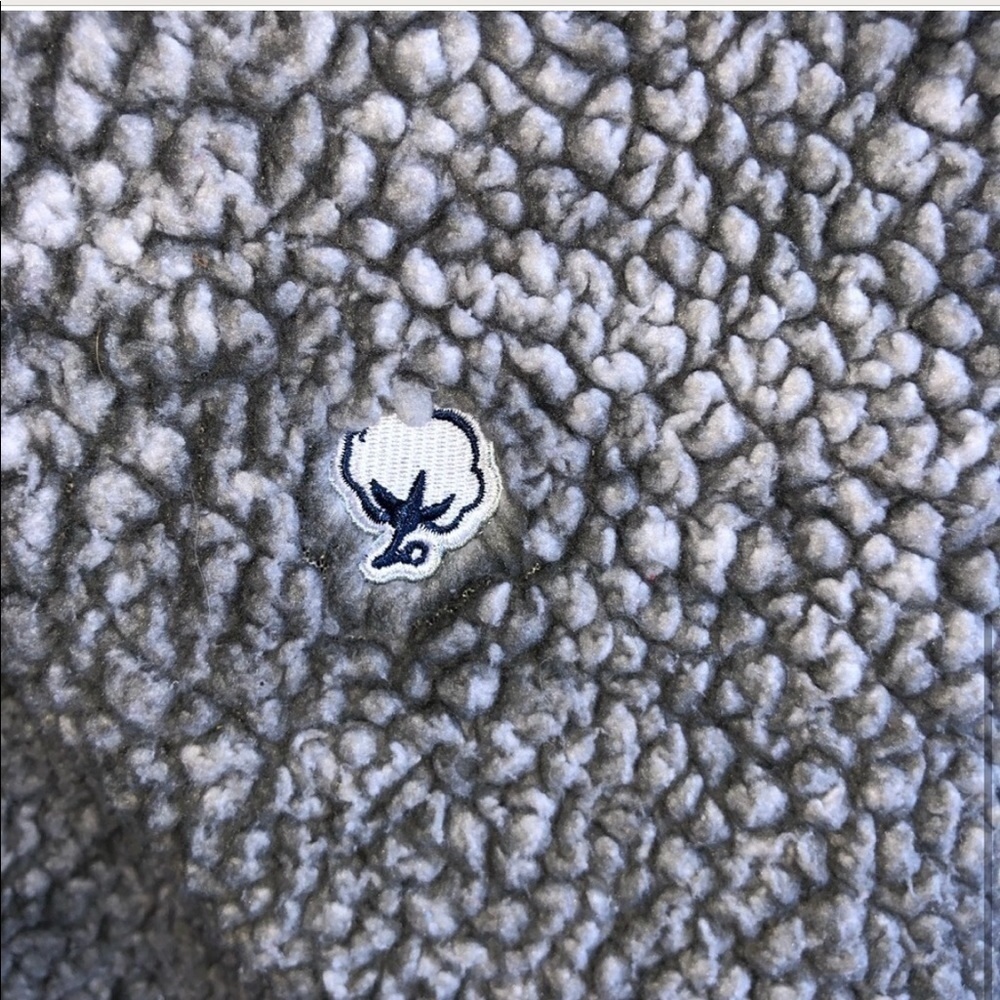 Southern Shirt Grey Sherpa Pullover Jacket - Picture 5 of 8